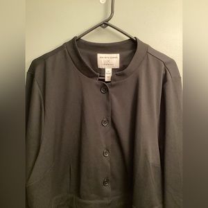 Girl With Curves x Lane Bryant black peplum jacket